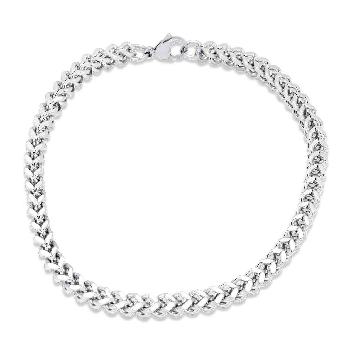 Micro Sterling Silver Bracelet 3MM Βραχιόλι από ανοξείδωτο ατσάλι 316L